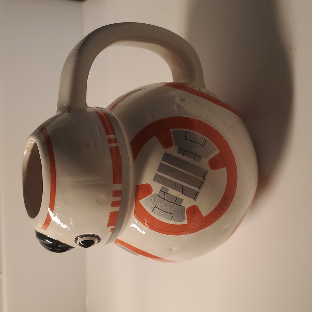 Star Wars BB-8 Ceramic Mug - White and Orange